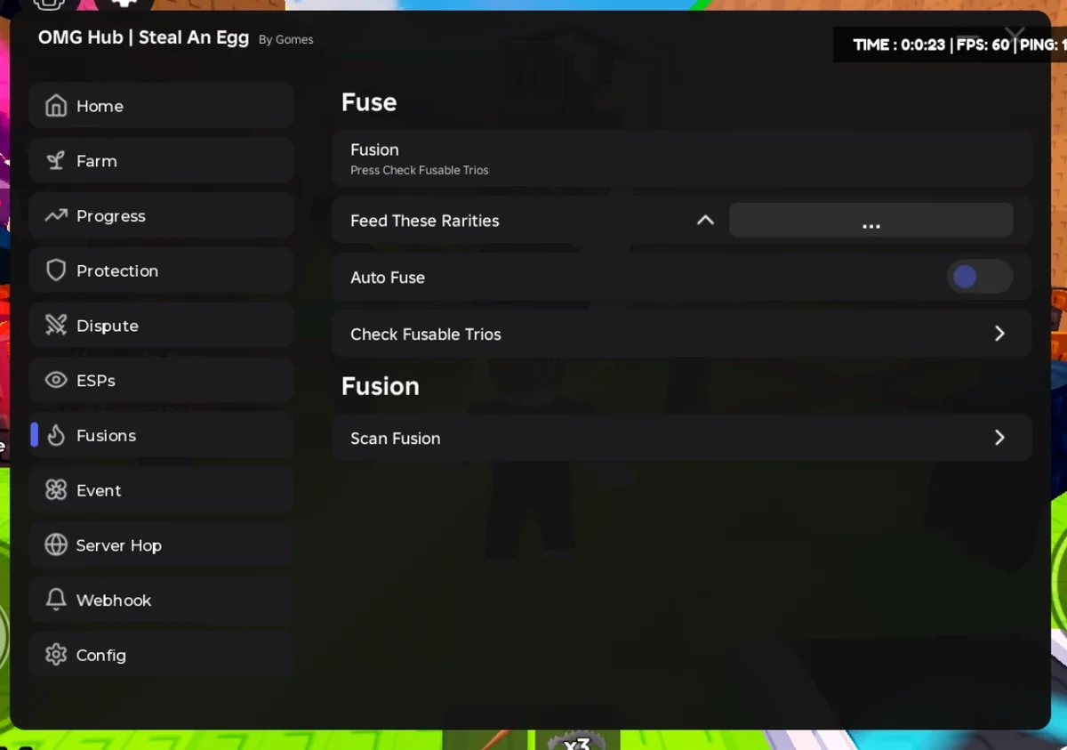 OMG Hub Script
